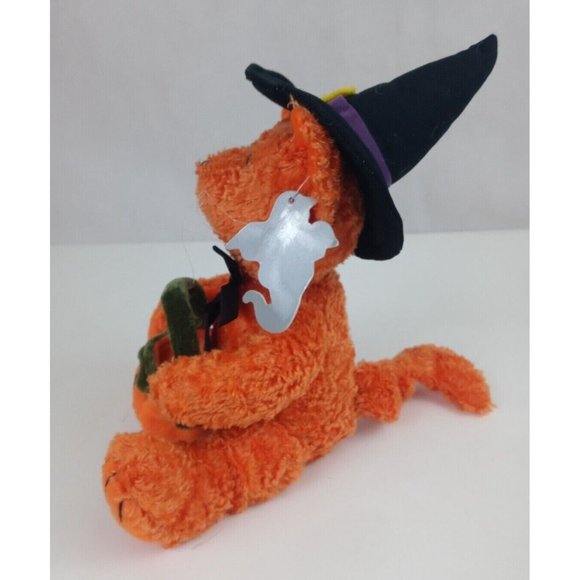 New Halloween Tabby the Bean Bag Cat for March of Dimes from Plushland - Picture 4 of 6